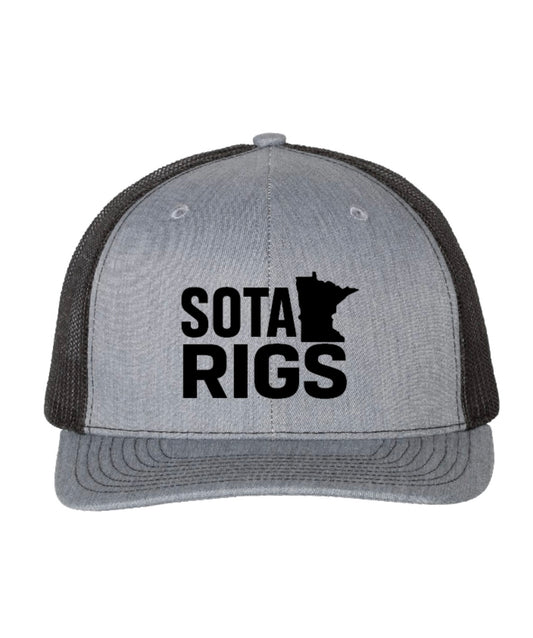 Gray/Black Richardson 112 Hat